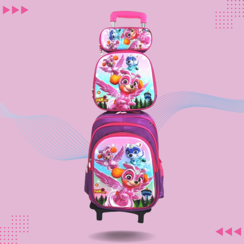 Mochila 3D Diseño Paw Patrol